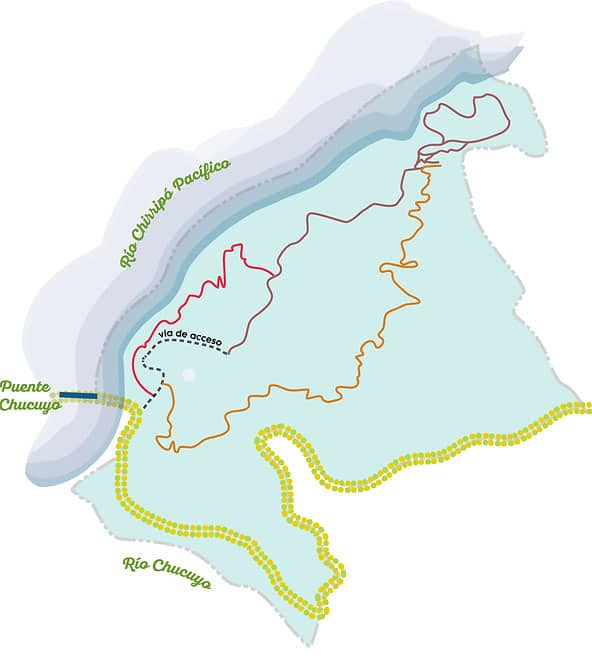 Monte Azul - TRAIL MAP